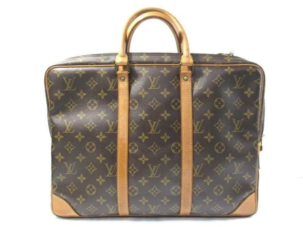 LOUIS VUITTON Monogram Porte documents Voyage Business Bag